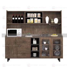 Kệ Bếp Gỗ KBG040 - Tủ Bếp, Tủ Rượu, Tủ Trang Trí Nhà Đẹp